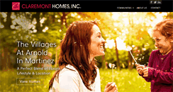Desktop Screenshot of claremonthomes.com